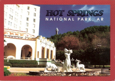 Historic downtown Hot springs.